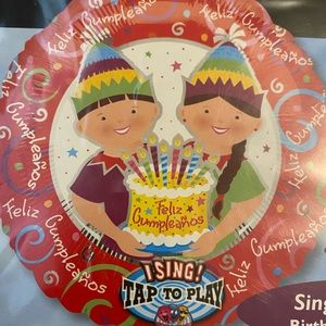 28in / 28 in Sing-A-Tune ballon . Singing ballon .